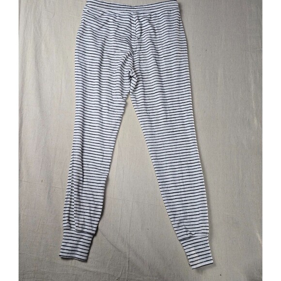 Gap Women’s XS Black & White Athletic‎ Jogger Sweatpants | Striped Drawstring - Picture 2 of 16